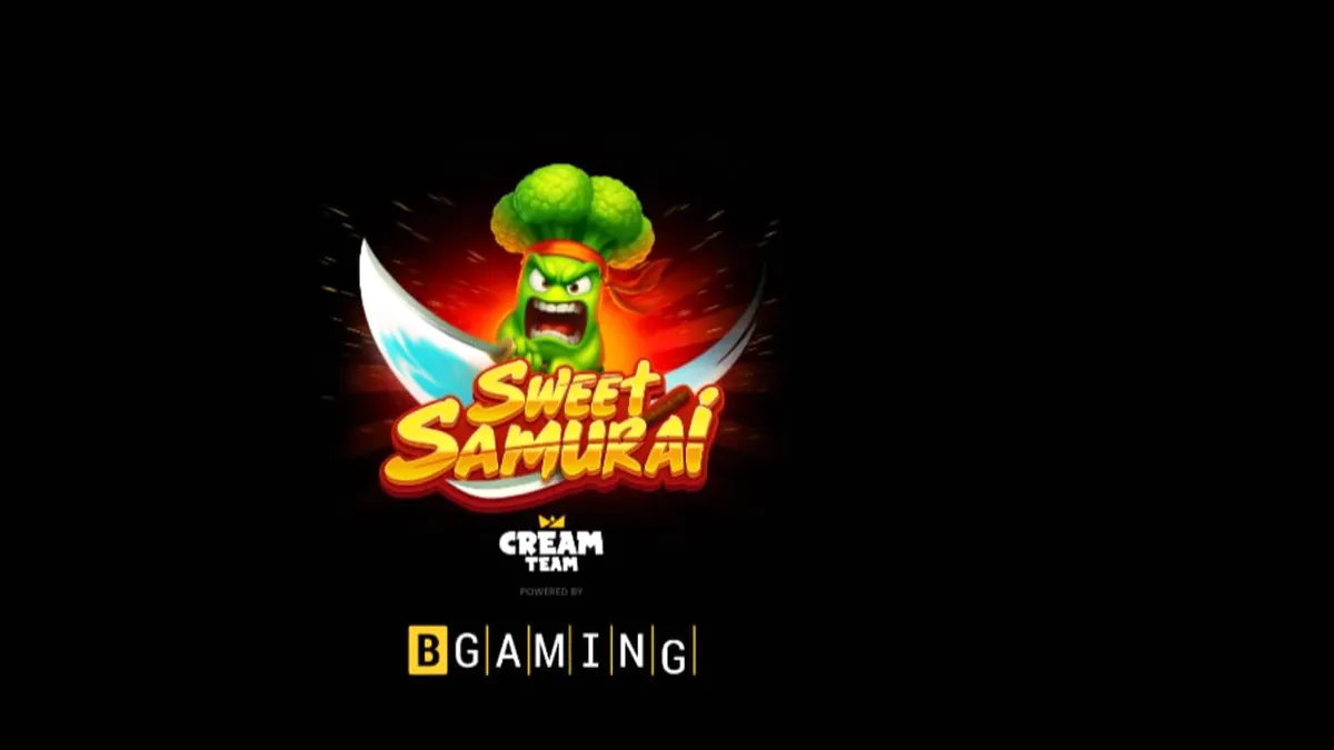 Tampilan visual slot Sweet Samurai dengan Broccoli Samurai di dojo